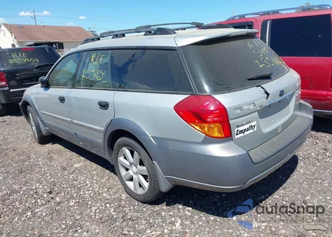 2007 Subaru Outback 2.5I from USA, damaged, VIN 4S4BP61C577314322